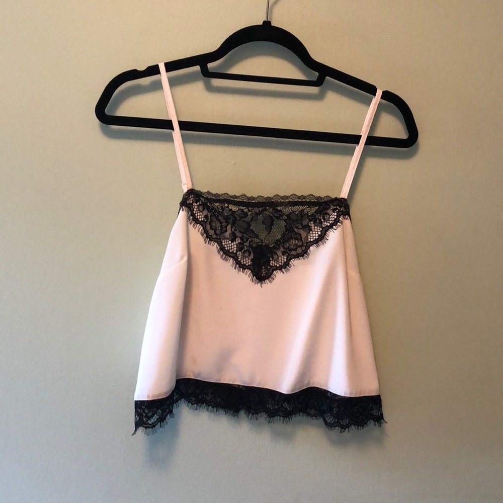 Lace crop top